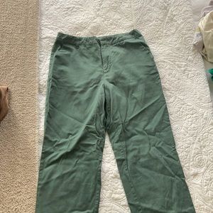 ASOS cargo green trousers